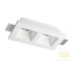 Viokef 2L Recessed Spot SQ Ceramic 4081400