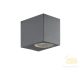 Viokef Wall lamp dark gray SQ H:80 Tilos 4099500