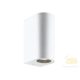 Viokef 2L wall lamp white round H:150 Tilos 4099601