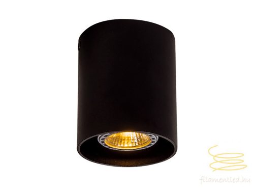 Viokef Ceiling lamp round black Dice 4144201