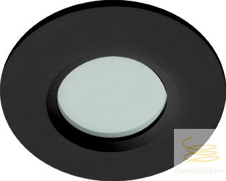 Viokef Recessed Spot Black Round Viki 4151401