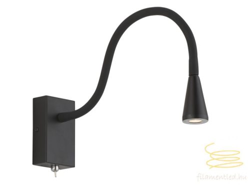 Viokef Wall Lamp LED Black Koko 4157500