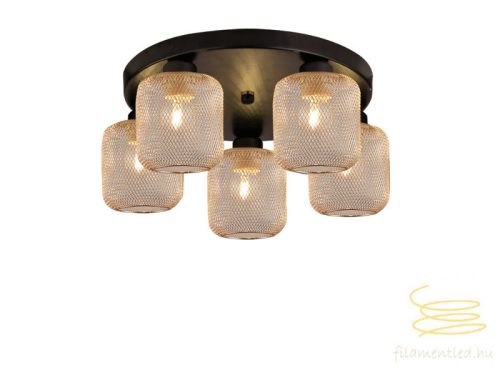 Viokef 5L ceiling lamp Loren 4165400