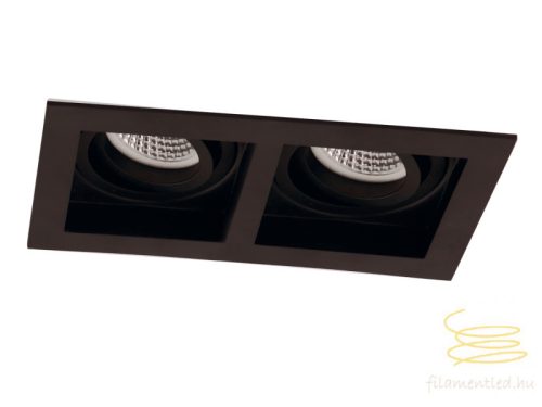 Viokef 2/Lights Recessed Spot Black Artsi 4208101