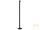 Viokef Floor Lamp Black  Η:1500 Tiffany 4220800