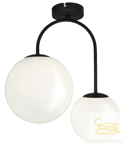 Viokef 2/Lights Ceiling Lamp Black Anouk 4228700