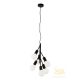 Viokef 6/Lights Pendant Black Grape 4232601