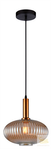 Viokef Pendant Light Amber D:300 Sophie 4233500