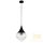 Viokef Pendant Light Black Lucida 4259901