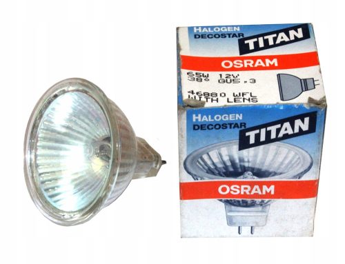 Osram 46880 wfl 65W 12V gu5.3 38° halogén izzó, Decostar Titan zárt