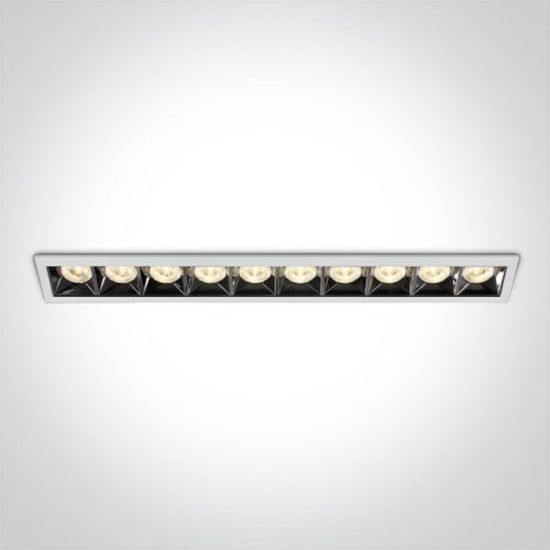 50006B / W / W fehér LED 40W WW 38DEG IP20 230V