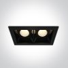 50220B / B / W Fekete COB LED 2x20W WW 30DEG 230V