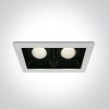 50220B / W / C fehér COB LED 2x20W CW 30deg 230V