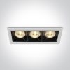 50306B / W / W fehér LED 12W WW 38DEG IP20 230V