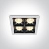 50406B / W / W fehér LED 16W WW 38DEG IP20 230V