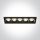 50506B / B / W Fekete LED 20W WW 38DEG IP20 230V