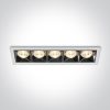 50506B / W / W fehér LED 20W WW 38DEG IP20 230V