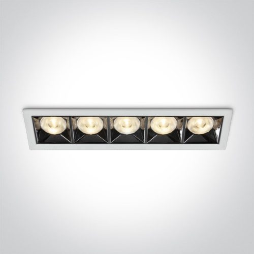 50506B / W / W fehér LED 20W WW 38DEG IP20 230V