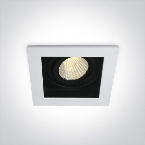 51112E / W / EW WHITE LED 12W WW IP20 700MA 40DEG állítható félig sötét fény