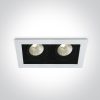 51212E / W / W fehér LED 2x12W WW IP20 700MA 40DEG állítható fél sötét fény