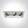 51306m / W / W fehér COB LED 3x6W WW 350MA 24DEG IP20 szabályozható állítható