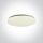 62026D / W / C fehér LED PLAFO 50W CW IP20 230V