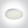 62038F / w / c fehér PLAFO LED 38W CW IP40 230V