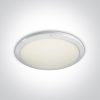 62046f / w / c fehér PLAFO LED 46W CW IP40 230V