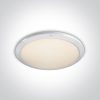 62046F / W / W fehér PLAFO LED 46W WW IP40 230V