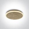 62112 / BS / W Brass Plafo LED 12W WW IP20 230V