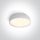 62118D / W / W fehér PLAFO LED 20W WW IP20 230V