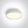 62125D / W / W fehér PLAFO LED 25W WW IP20 230V