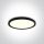 62140Fb / b / c fekete LED PLAFO 40W CW IP20 230V