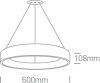 62142nb / an / w Anthracite medál LED 42W WW IP20 230V