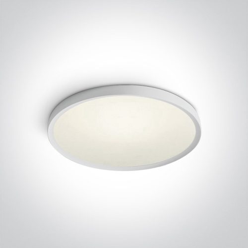 62152 / W / C White Super Slim Round LED PLAFO 40W CW IP20 230V