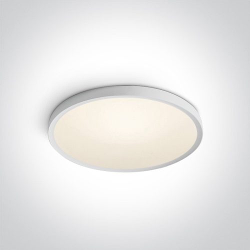 62152 / W / W White Super Slim Round LED PLAFO 40W WW IP20 230V