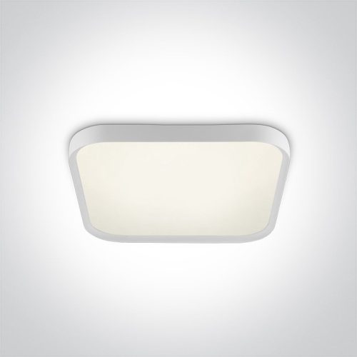 62152A / W / C WHITE SUPER SLIM SQUARE LED PLAFO 40W CW IP20 230V