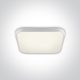 62152A / W / C WHITE SUPER SLIM SQUARE LED PLAFO 40W CW IP20 230V