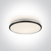 62154 / B / W Fekete LED PLAFO 24W WW IP20 230V