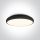 62160 / B / W Fekete PLAFO LED 62W WW IP20 230V