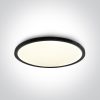 62160Fb / b / c fekete LED PLAFO 60W CW IP20 230V