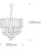 63132p Pendant Light 8x8w E14 100-240V