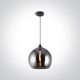 63136 / DC Sötét Chrome Pendant 12w E27