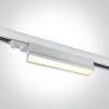 65026T / W / W fehér LED 40W WW Lineáris Track Light Állítható 230V