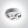 65110E / W / W fehér LED 3x10W WW IP20 állítható 230V