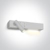 65146 / W / W fehér LED 3W + LED 6W WW Wall Lamp IP20 230V