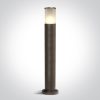 67102 / BR Rust Brown Pole 75cm E27 20W