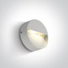 67359 / W / W fehér LED fali fény 3W WW IP54 100-240V