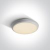 67366E / w / w fehér LED PLAFO 12W WW IP54 vészhelyzet 3 óra 230V