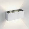 67374a / w / w fehér LED fali fény 2x6w ww IP54 230V